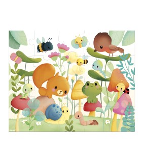 Puzzle De Los Compañeros Del Jardín