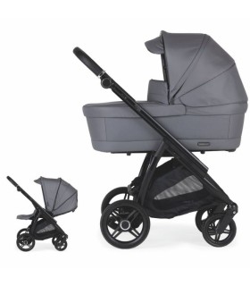 CARRITO BEBECAR FLOWY KO-431 NEGRO/NEGRO