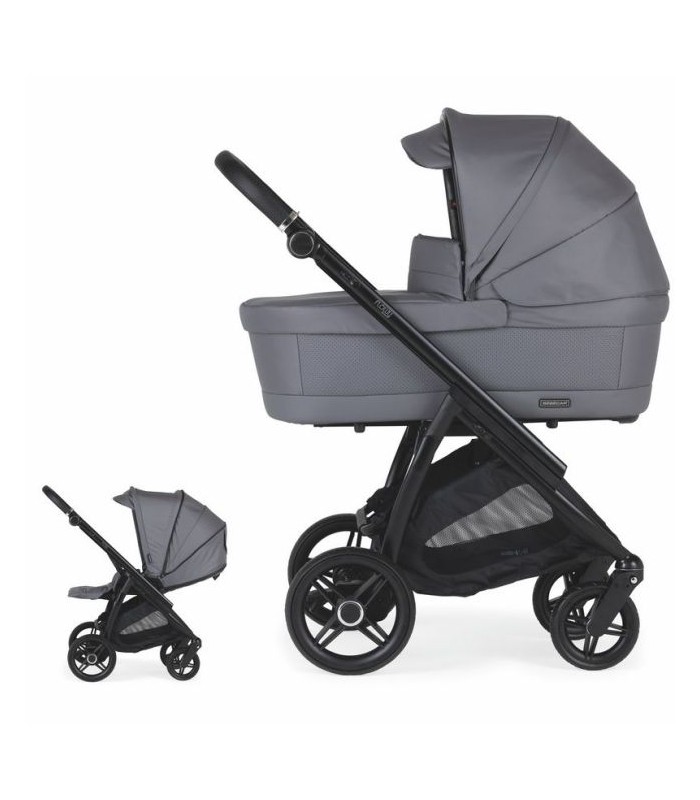 CARRITO BEBECAR FLOWY KO-431 NEGRO/NEGRO