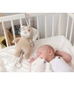 Peluche-mordedor musical oso para cuna