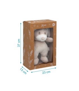 Peluche-mordedor musical oso para cuna