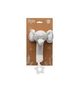 Sonajero cricri elefante gris 25cm
