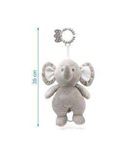 Peluche elefante gris para bebés