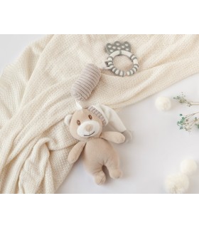 Peluche sonajero oso