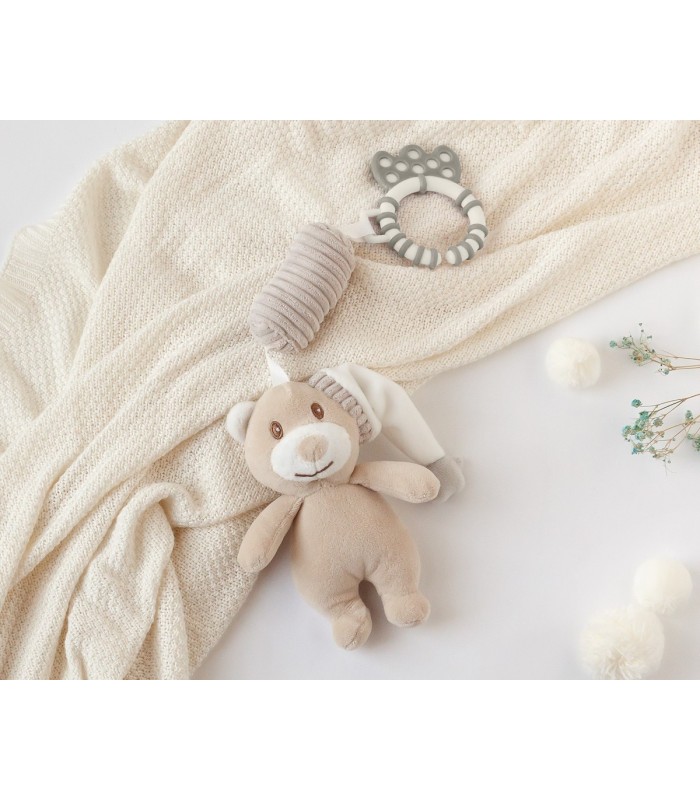 Peluche sonajero oso