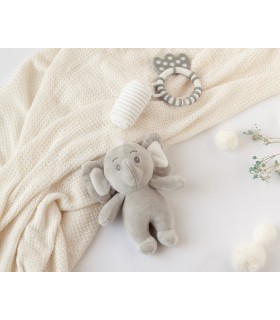 Peluche sonajero elefante