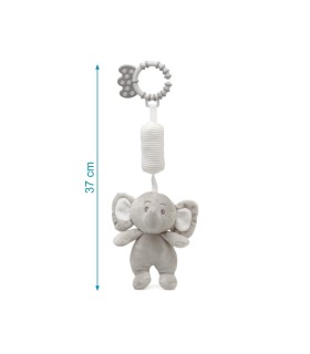Peluche sonajero elefante
