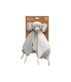 Doudou elefante gris para bebés