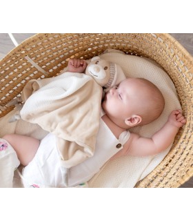 Doudou osito con gorro beige