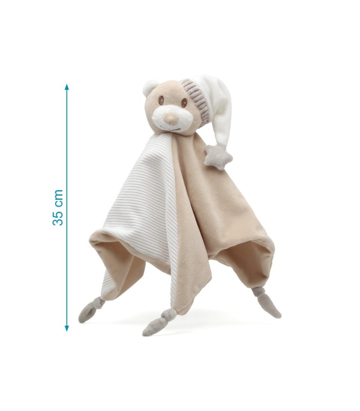 Doudou osito con gorro beige