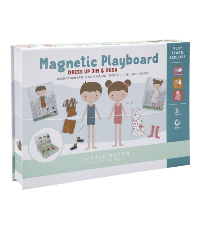 TABLERO MAGNÉTICO JIM Y ROSA