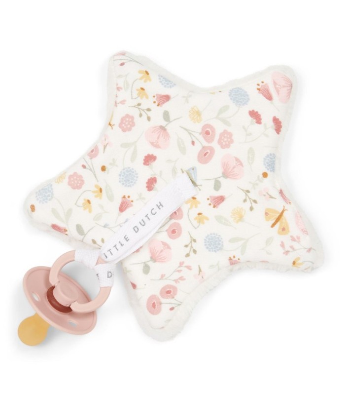 Chupetero flores & mariposas Little