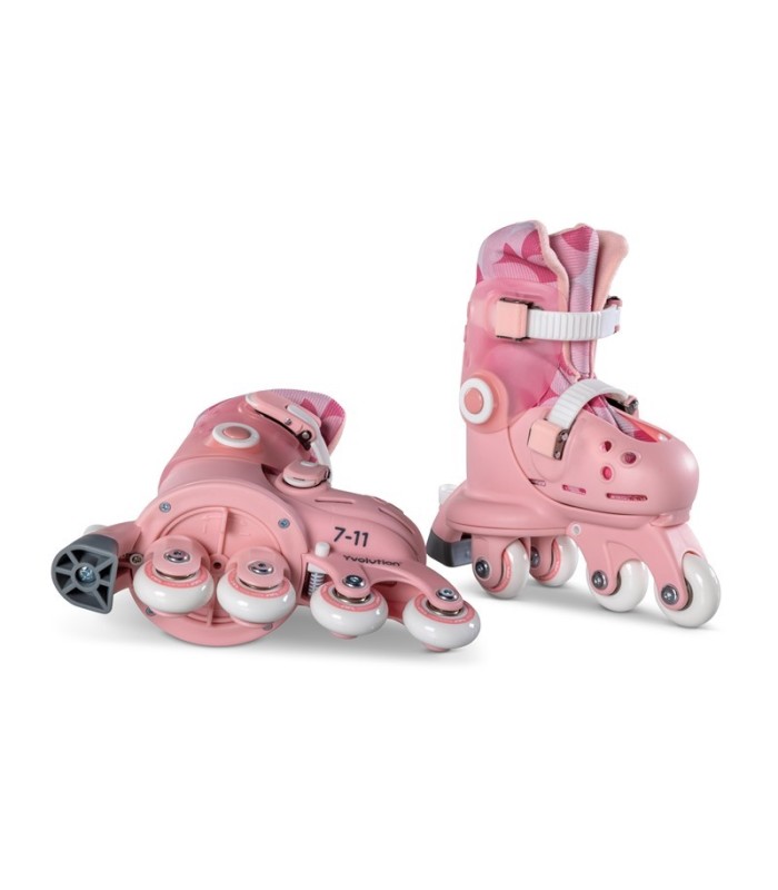 PATINES TWISTA ROSA T.23-28 YVOLUTION