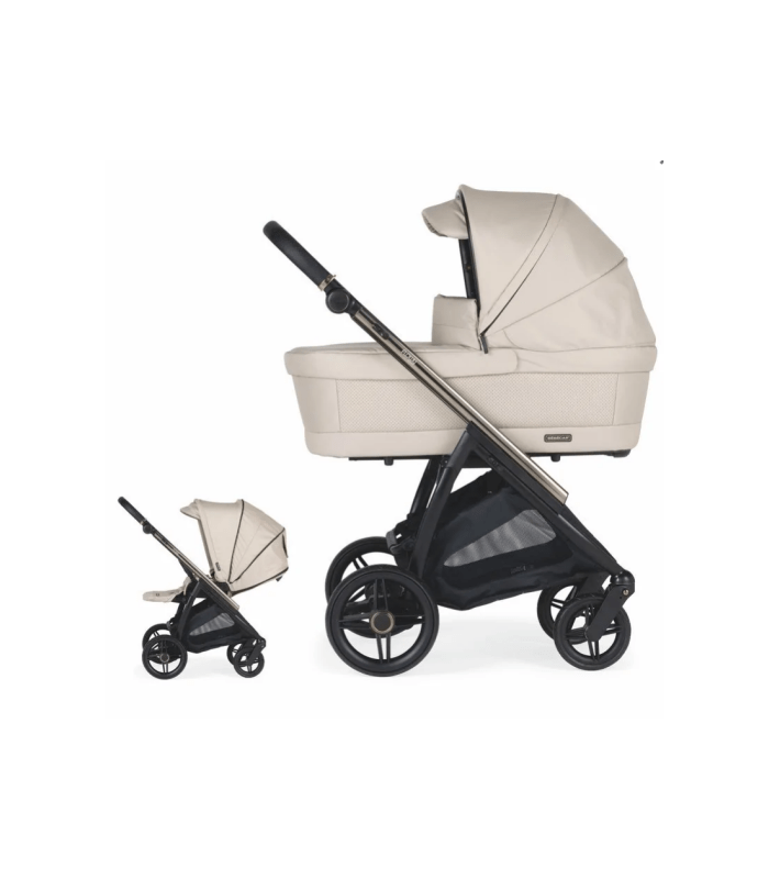 CARRITO BEBECAR FLOWY KO-435 MIXTO FUMÉ /NEGRO