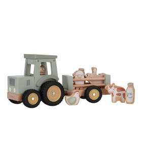 TRACTOR CON TRAILER PEQUEÑA GRANJA