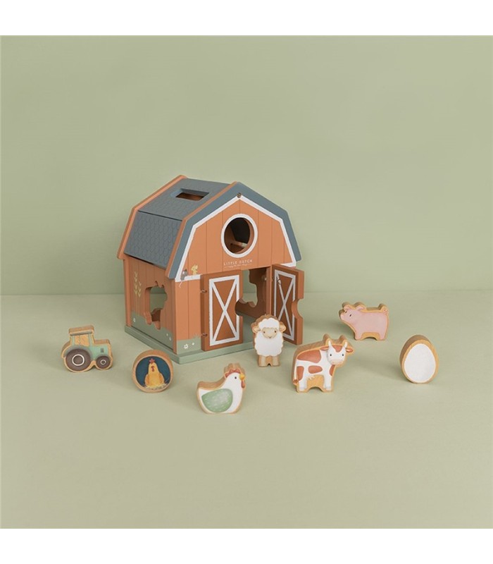 ENCAJA LAS FORMAS PEQUEÑA GRANJA