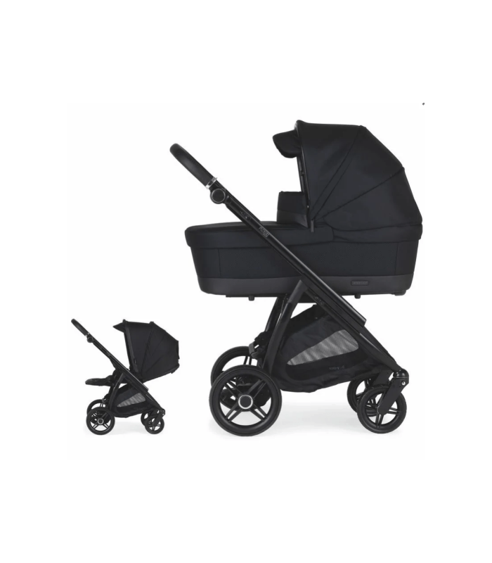 CARRITO BEBECAR FLOWY KO-440 NEGRO/NEGRO