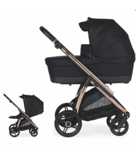 CARRITO BEBECAR FLOWY KO-440 FUMÉ ROSA