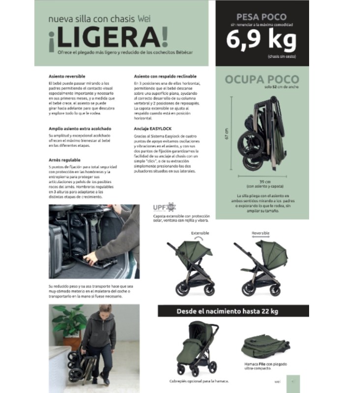 BÉBÉCAR COCHE DUO WEI