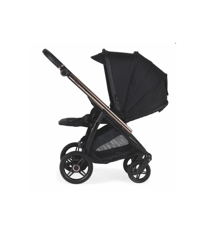 CARRITO BEBECAR FLOWY KO-430 MIXTO FUMÉ ROSA/NEGRO