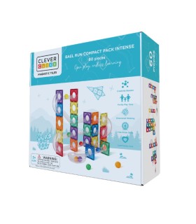 Pista de bolas colores vivos 60 piezas