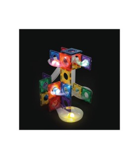 Pista de bolas luminosas colores vivos 100 piezas