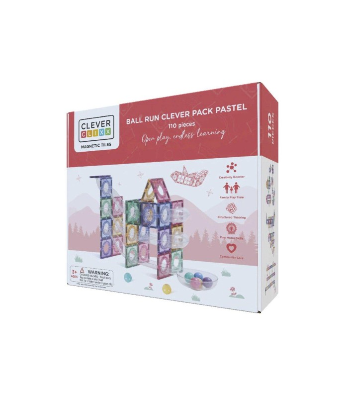 Pista de bolas pastel 110 piezas