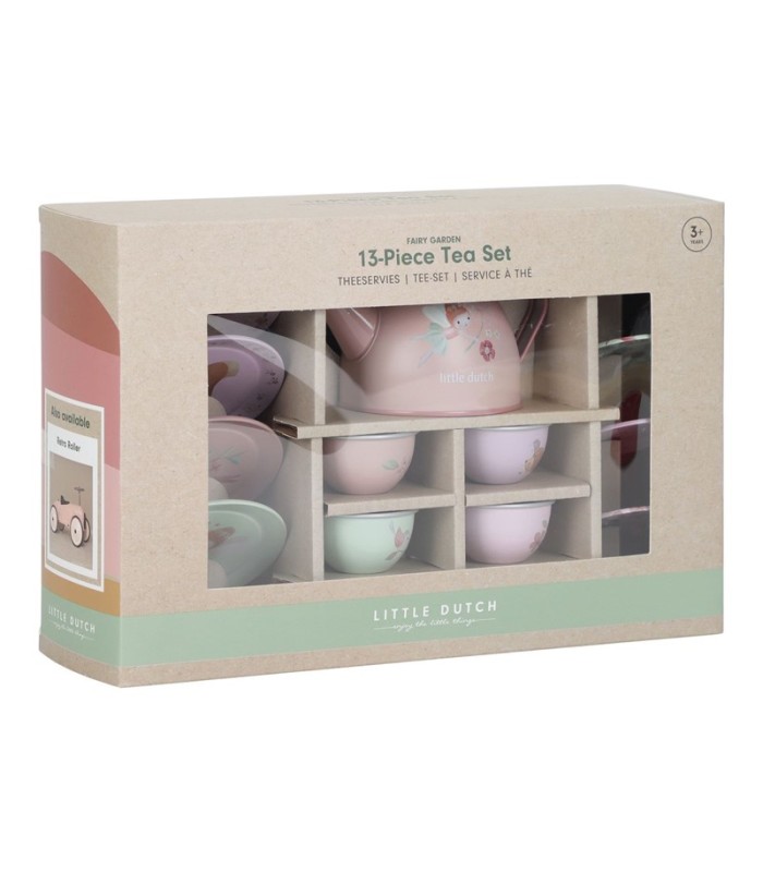SET DE TÉ FAIRY GARDEN LITTLE DUTCH