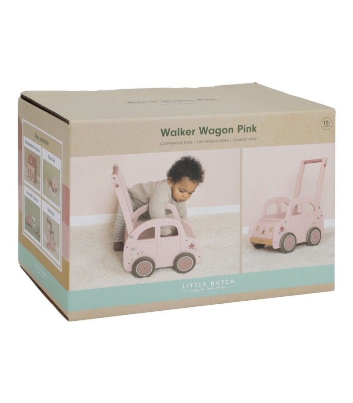 CAMINADOR COCHE ROSA FSC LITTLE DUTCH