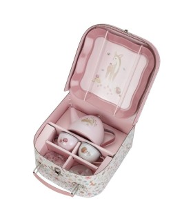 MALETA CON SET DE TE FAIRY GARDEN