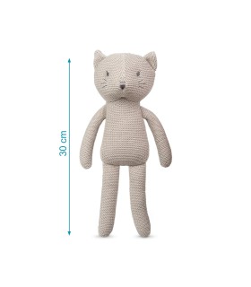 Peluche gatito patilargo algodón