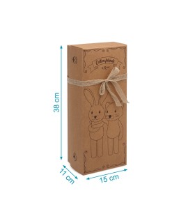 Peluche gatito patilargo algodón