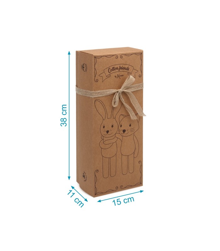 Peluche gatito patilargo algodón