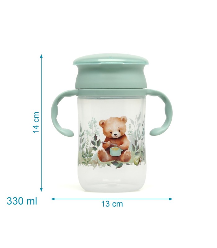 Taza de entrenamiento step 3 oso sage 330ml
