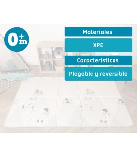 Tapete mantita plegable montaña