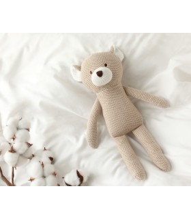 Peluche osito patilargo algodón