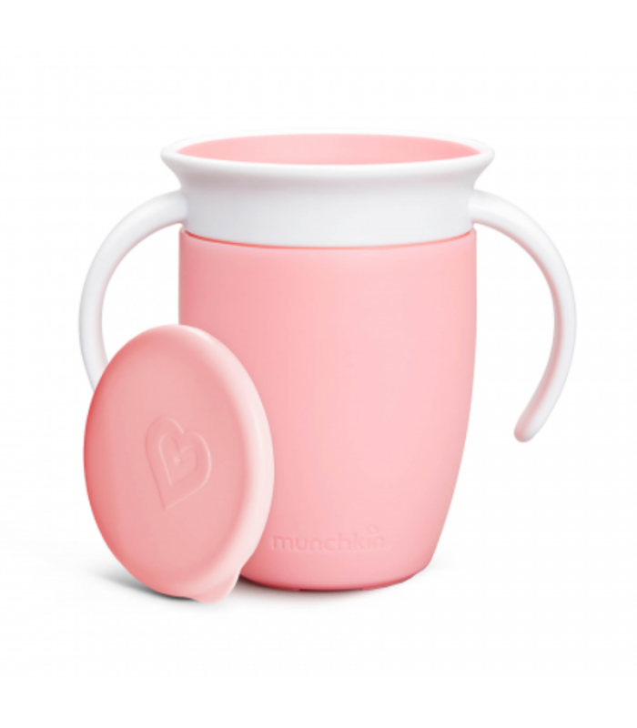 Taza Antigoteo Munchkin Miracle 360 con Asas y Tapa