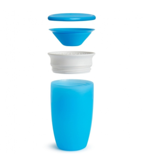 Vaso antigoteo Miracle 360º con tapa 295ml