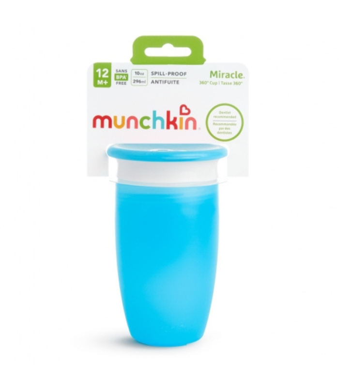 Vaso antigoteo Miracle 360º con tapa 295ml