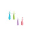 Pack cucharas aprendizaje de silicona Gentle (2 ud.) Munchkin
