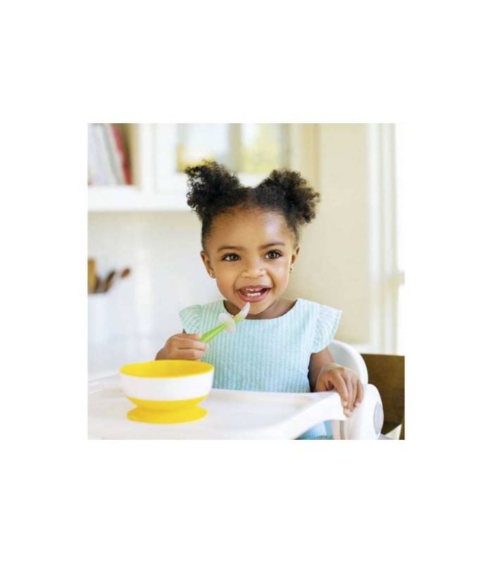 Pack cucharas aprendizaje de silicona Gentle (2 ud.) Munchkin