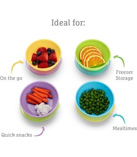 Munchkin Cuenco con Tapa para Bebés y Niños Pequeños