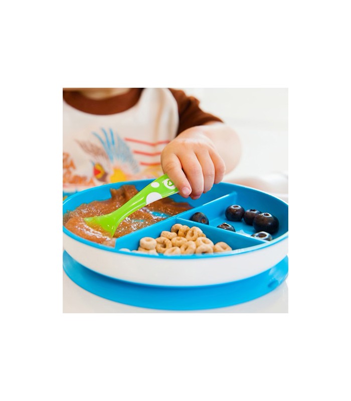 Plato con compartimentos y ventosa Munchkin