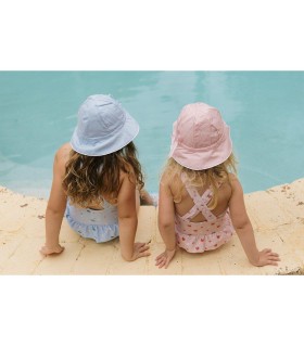 Gorrito Algodón Ajustable Serenity Blue