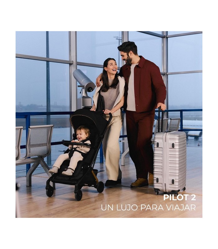 Silla de Paseo Kinderkraft Pilot 2 hasta 22KG (Cabina de Avión)