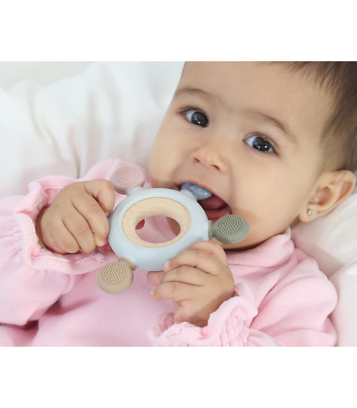 MORDEDOR MADERA Y SILICONA ESTRELLA