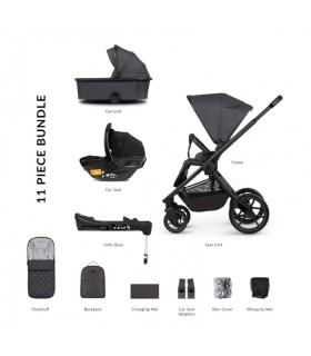Tinum Edge Dust Venicci TRIO+BASE ISOFIX EXPOSICIÓN