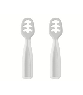 SET 2 PRECUCHARAS GRISES PARA BEBÉS