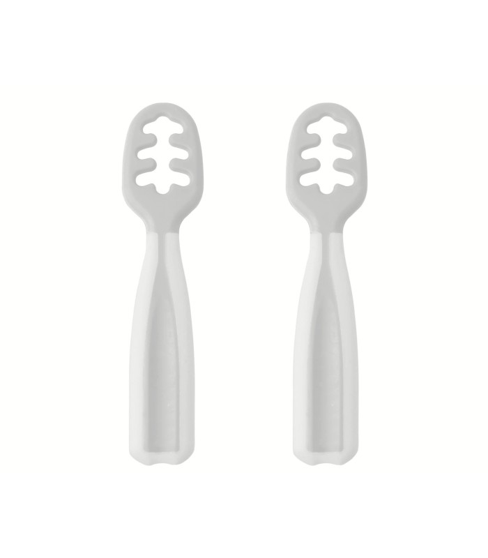 SET 2 PRECUCHARAS GRISES PARA BEBÉS