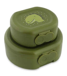 Fiambrera con clip - 2 Uds. - Mr. Dino